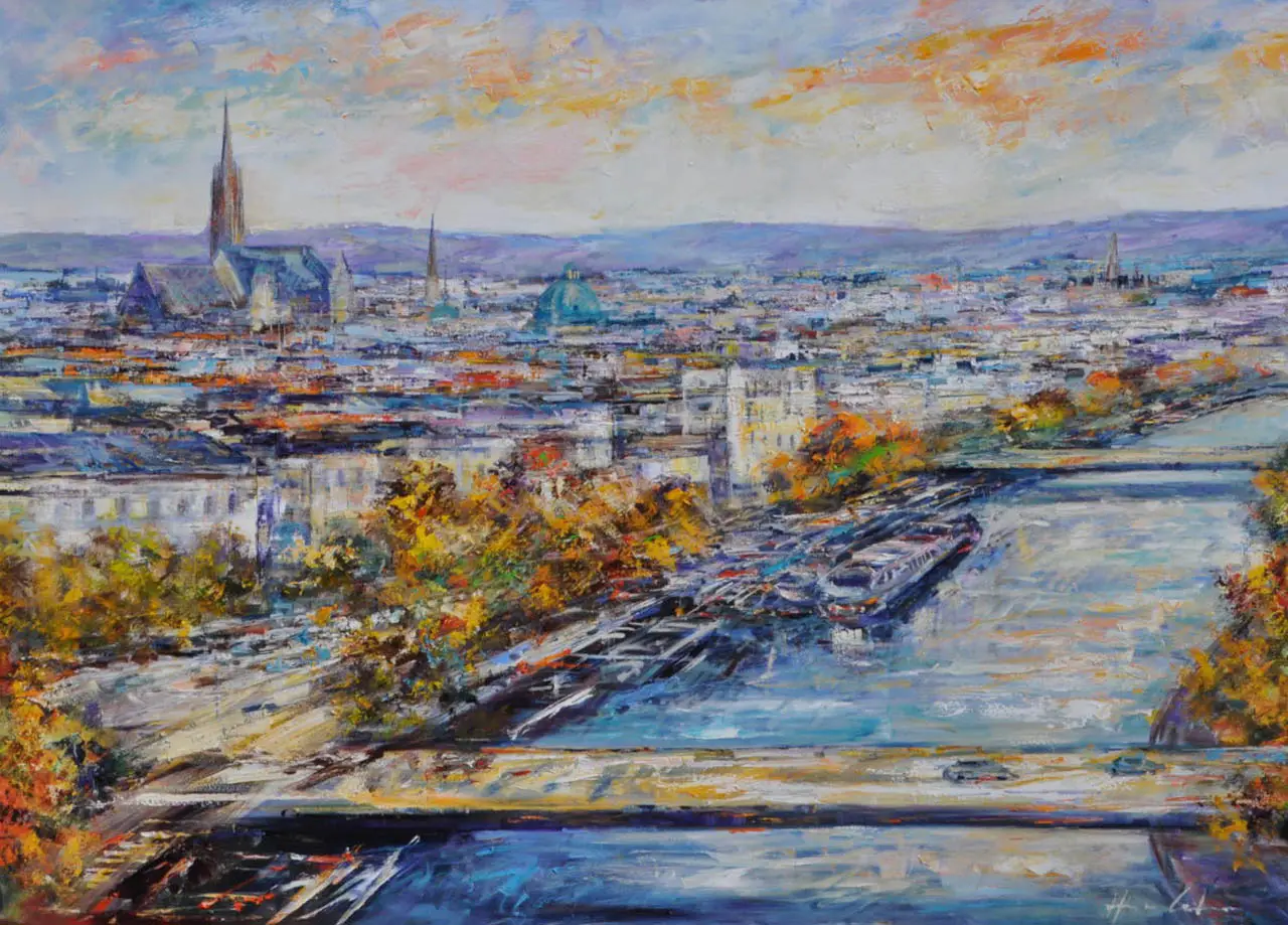 Gemälde von Christian Henze in der Galerie Otto